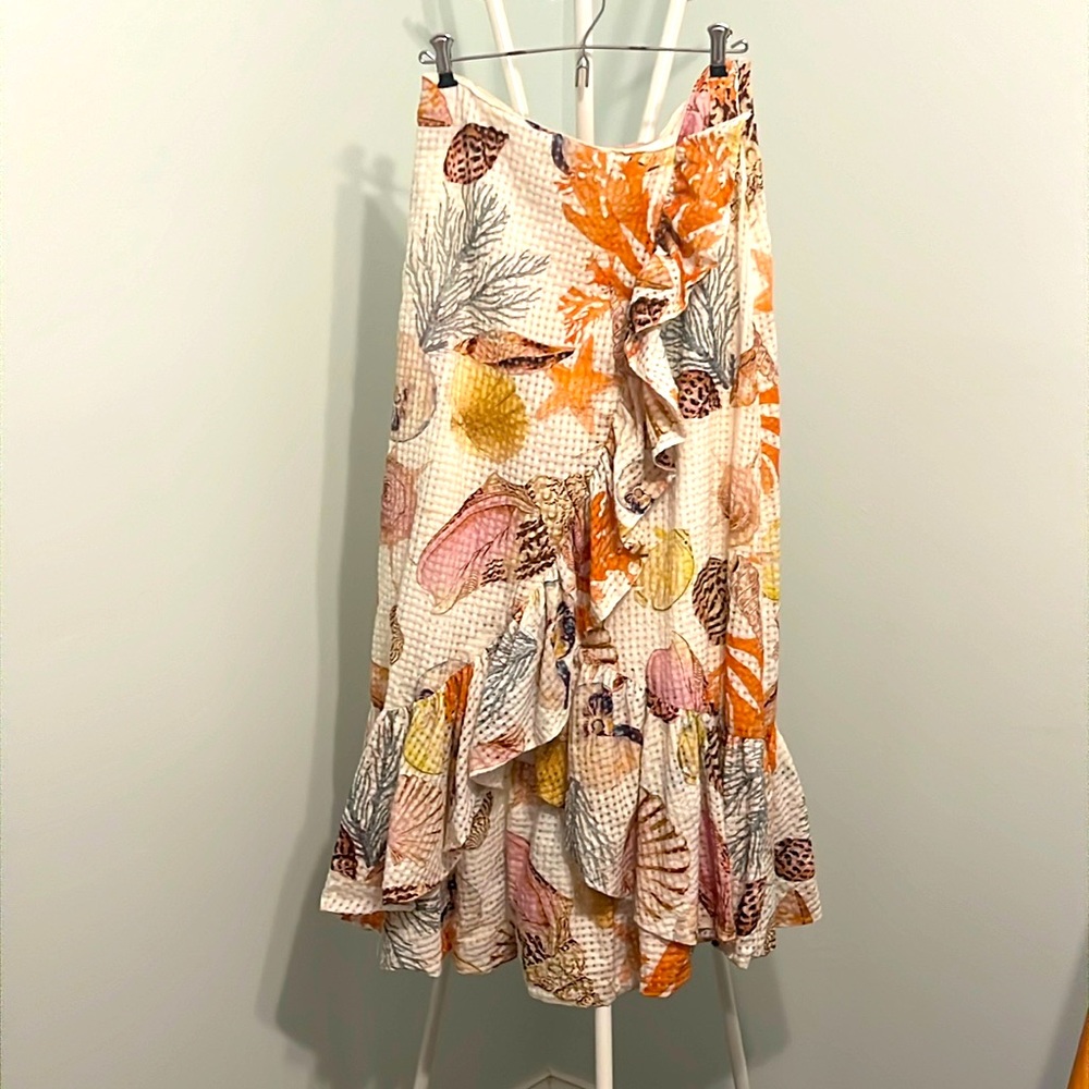 Maeve by Anthropologie Seashell Skirt